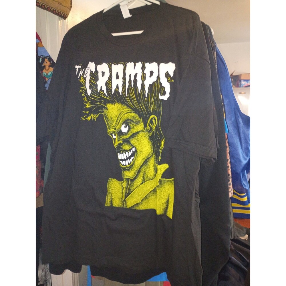 The Cramps Mohawk black rock band T Shirt Rock Tee Metal rare size small s